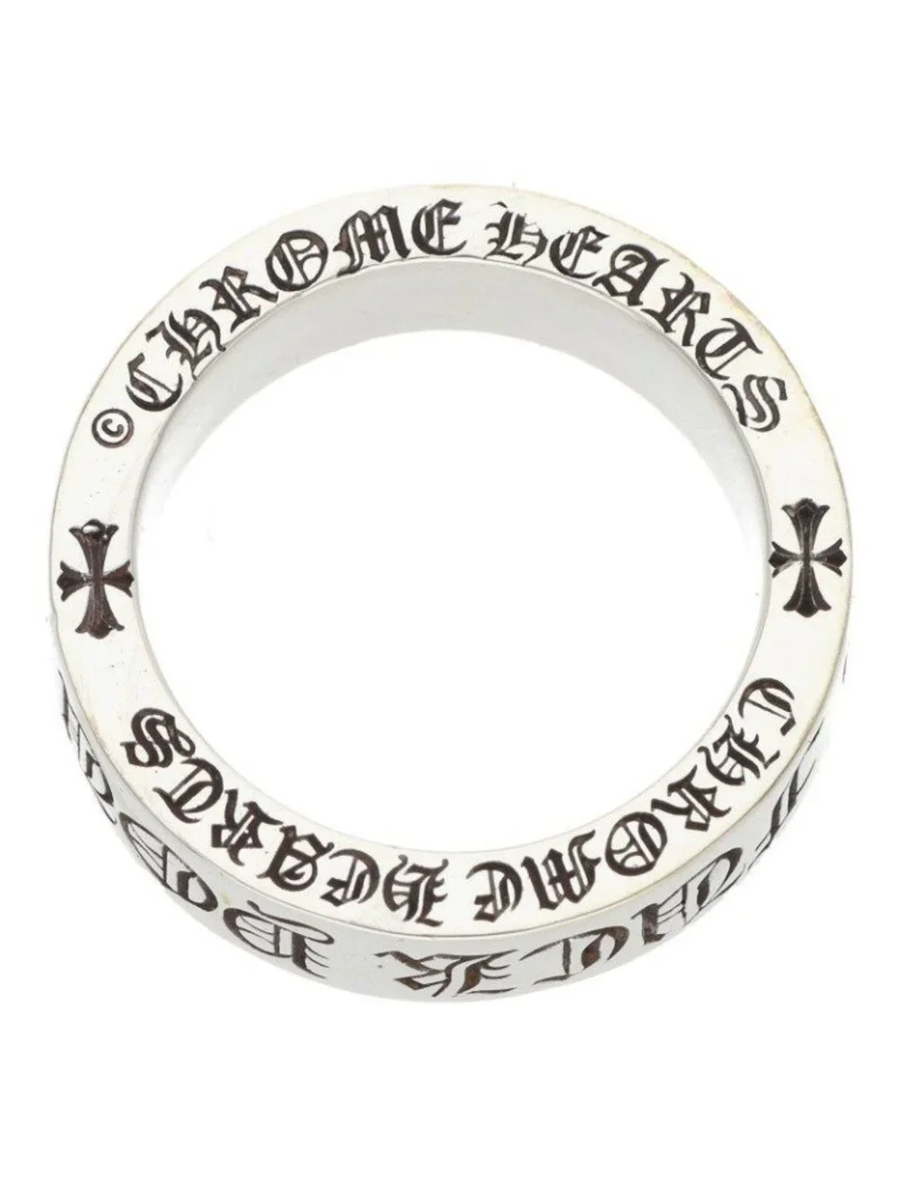 Chrome Hearts Spacer Silver Ring